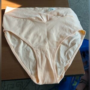 Aerie Seamless Crossover High Waisted Mom Undie, NWT, XXL, Color: Acorn Leaf